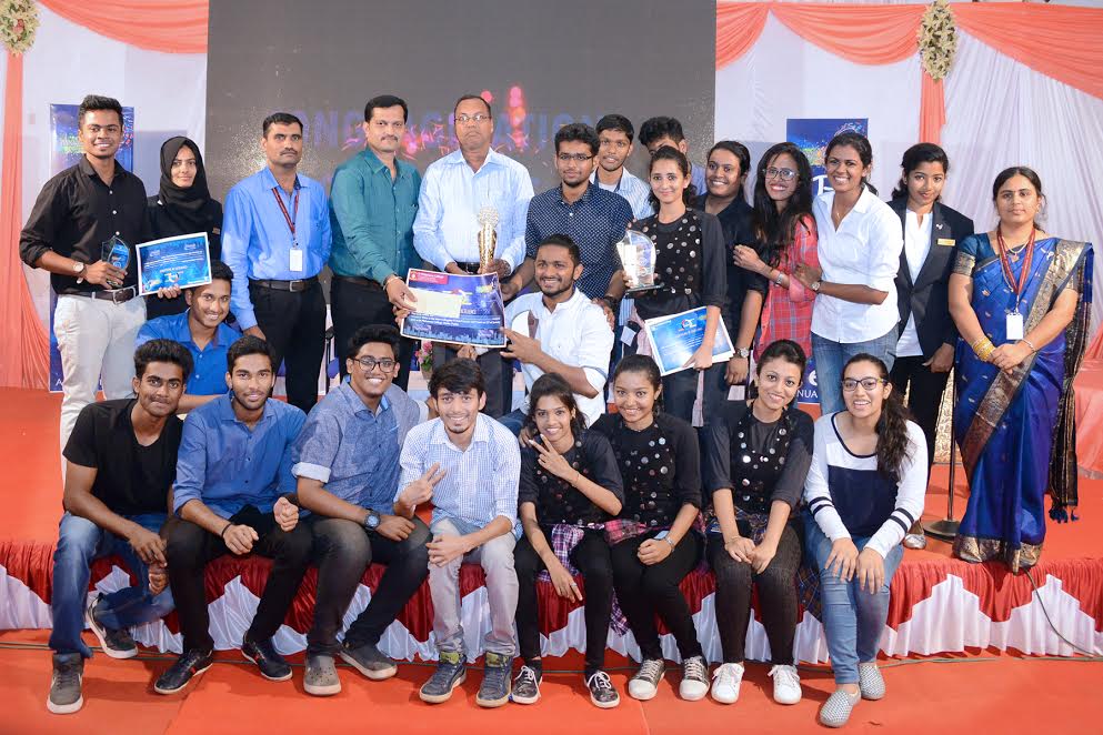 St Aloysiys College, Manglore bagged overall Championship in IT Fest at SPC